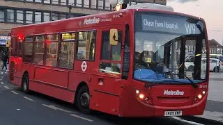 *Limp* | Metroline DE1013 LK09ENP Bus Route W9 | ADL Enviro 200 Allison Euro 4