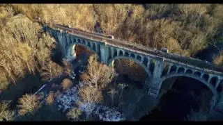 Paulinskill Viaduct 4K - 2-19-2017