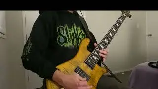 Crushing Metal Riff on My Spector LT #spectorbass  #metal  #heavymetal  #darkglass  #tech21