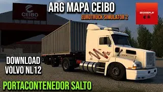 SALTO Container Carrier - ETS2 Ceibo Map - DOWNLOAD VOLVO NL12