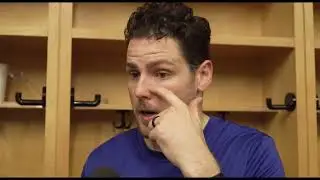 Chase Priskie Postgame Interview vs Columbus Blue Jackets (9/28/2022)