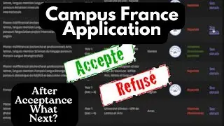 How to download admission letter and book visa appt. after admission #studyinfrance #etudesenfrance
