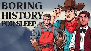 What Daily Life Was Like in an 1880s American Frontier Town | Boring History For Sleep