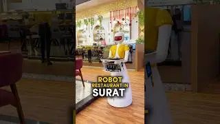 First Robot Restraunt of india 🔥 #shortsfeed #foodie #explore