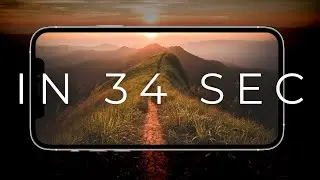 Cinematic Video on Your Phone in Under 35 Seconds #Shorts