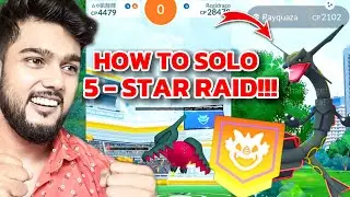 How To SOLO Legendary Raid In Pok&eacute;mon Go| Solo Mega Raid 2025 Top Tricks
