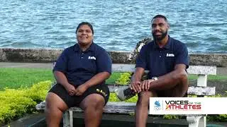 FASANOC VOA Champions Helen Seipua and Epeli Rabua advocates on Friendship, Excellence and Respect
