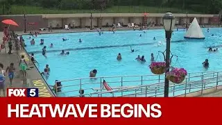 NYC heat wave begins