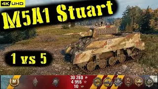 World of Tanks M5A1 Stuart Replay - 7 Kills 2.3K DMG(Patch 1.6.1)