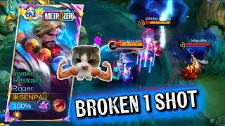 100% Broken GLOBAL ROGER ONE SHOT BUILD 2026 - Is It Finally Viable?😱 Mobile Legends