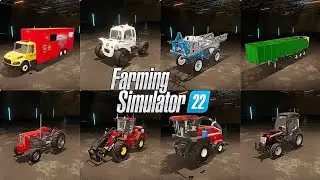 NEW MODS PREVIEW | NEW MODS TODAY | FIRE COMMAND CENTER | FORD F250 - Farming Simulator 22
