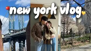 nyc vlog | exploring cafes, michelin dining, broadway, and finding the best NY slice