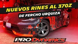 Le instalamos rines nuevos al Nissan 370Z de Fercho Urquiza
