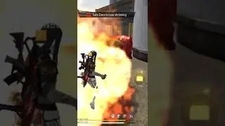 Free fire team wipe out with monster truck #shorts #football #2025 #freefire