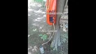 Limpieza y mantenimiento filtro Sawyer