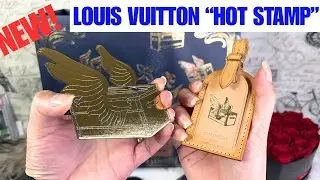 Новая праздничная сумка Louis Vuitton и тиснение в технике горячей штамповки, выпущенные к 2025 г...