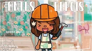DECOREI A CRECHE PATINHAS DO TOCA LIFE!🍼🔨 | *Aesthetic 🎀* | Toca Life World 🌎