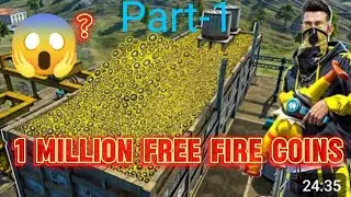 1 Million free fire coins Part-1 Easy/Hart New challenge for satvik bhai #freefire #coustom #gaming