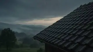 RAIN ON THE ROOF / EP34 /BEST FOR deep sleep, meditation, stress relief, studying focus,