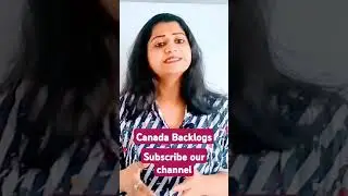 Canada backlog updates 2024 #pushpa #song #viral #canadastudyvisa #follow #visa
