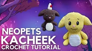 NEOPETS KACHEEK CROCHET TUTORIAL | FREE AMIGURUMI PATTERN