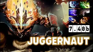 Estrategia de Juggernaut contra cualquier rival Dota2 7.40b