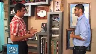 Altamash Jiwa speaks to ICC umpire of the year 2009 Aleem Darr Part 1.mov