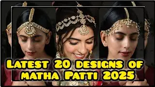 Latest 20 designs of Matha Patti 🎉 Trending designs of 2025 🎉Unique designs of Matha Patti&hearts;️