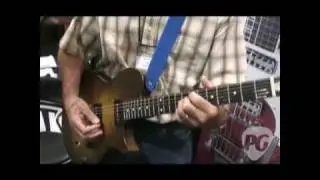 Summer NAMM '09 - TV Jones P-90 Demo & Model 10 Guitars