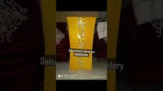 #embroidery #designer #chair cover #all#products #weddingdecor #manufacture #shortvideo #9899262461