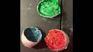 DIY Egg Geodes Experiment