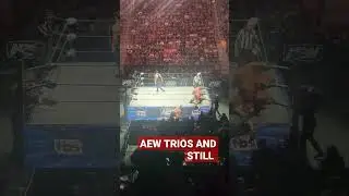#AEW trios #title match
