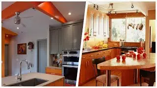 75 Red Kitchen With Orange Backsplash Design Ideas You'll Love 🥰