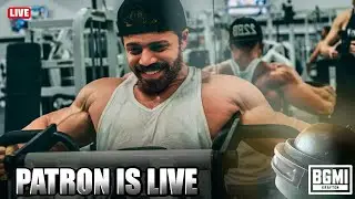 RANK PUSH TO ACE w PATRON BGMI LIVE  #bgmilive #pubgmobile #facecam #shortsfeed #shortviral #s8ul