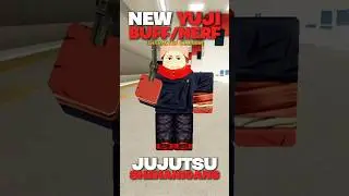 NEW YUJI BUFF! #roblox #jujutsukaisen #jujutsushenanigans #jjs #jjk #fyp #viral #foryou #edit