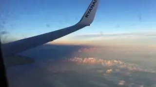 Day and Night at the same Time? From Airplane Window