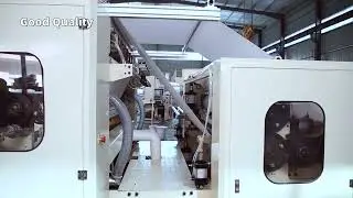 Box drawing facial tissue machine line #facialtissuemachine #machine #tissuemachine