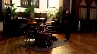 Bounce 2014 bass clarinet and drum set by Gary Powell Nash