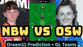 OSW VS NBW Dream11 Prediction| Otago sparks vs Northern District Dream11 Grand League Teams