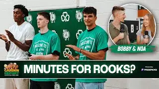 Celtics Rookies Could Play MORE Than Expected | Garden Report w/ Bobby & Noa