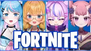 【 FORTNITE 】oggghh chug jug on me oggghhh w/ Lemi, Serena, Kijo !~