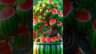 easy techniques for propagating and growing watermelon trees #garden #fruits