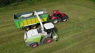 3. Schnitt am Fladhof (Claas, Case, Fendt)