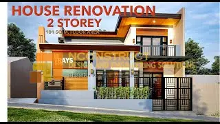 HOUSE RENOVATION | MODERN DESIGN HOUSE | 101.00 SQ.M.