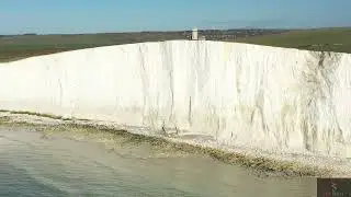 Beachy Head and The Belle Tout Lighthouse, A Birds Eye View