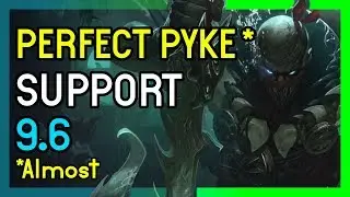 Almost PERFECT PYKE GAME - Support League of Legends 9.6