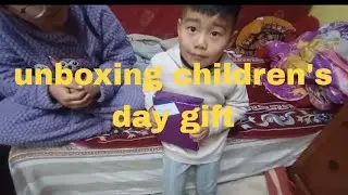 What's inside #unboxing # children's day gift 