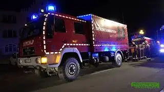 Austritt von Ammoniak Hohenstein -Ernstthal Gefahrguteinsatz  Großeinsatz
