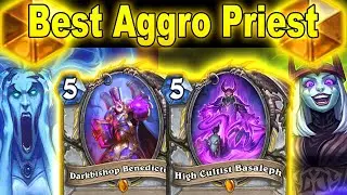 This Is The Best Priest Deck In Standard! Tier 1 Aggro Priest At Festival of Legends | Hearthstone