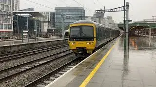 GWR 166 219 08:23AM PORTSMOUTH HARBOUR TO CARDIFF CENTRAL DEPARTING PLATFORM 3 TO CARDIFF SIGNAL.